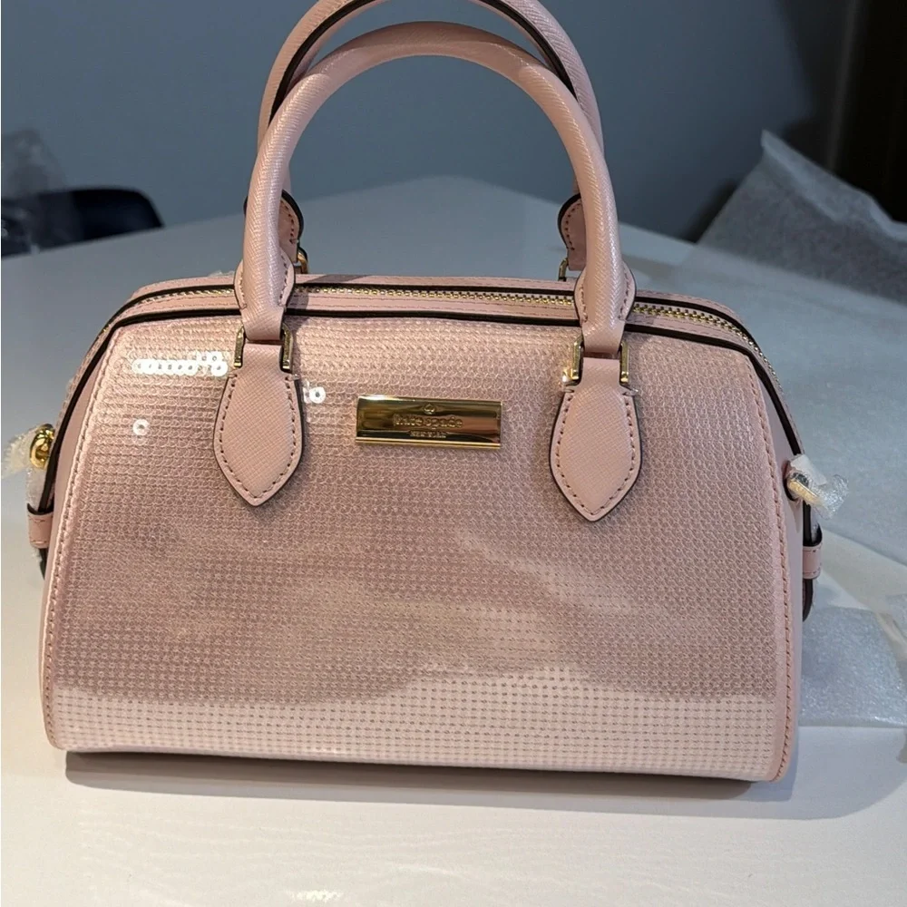 Kate Spade Handbag - Madison Sequin Small Dolly Duffle - Pink‎ - NWT